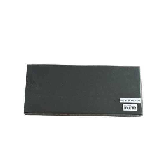 J CREW Navy Green Plaid Sleep Mask NEW NIB - Picture 2 of 5